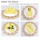 thumbnail image 5 of Servilletas de Tela KOFFOTA 46 cm Amarillo 8 piezas Lavables, 5 of 6