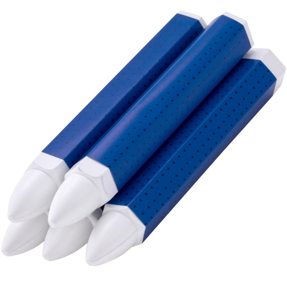 Crayones de cera para marcado de llantas CTEAKOP, 5 piezas, blancos