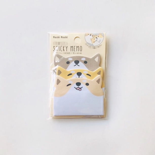 15-Page Animal-Shaped Sticky Note Book - Get Creative with Cute Cartoon Notes!
