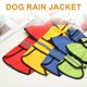 thumbnail image 5 of Impermeable para Perros Uxcell, Chaqueta Impermeable para Mascotas con Agujero para Correa con Capucha, (Rojo, L), Destinado para Cachorros, 5 of 7