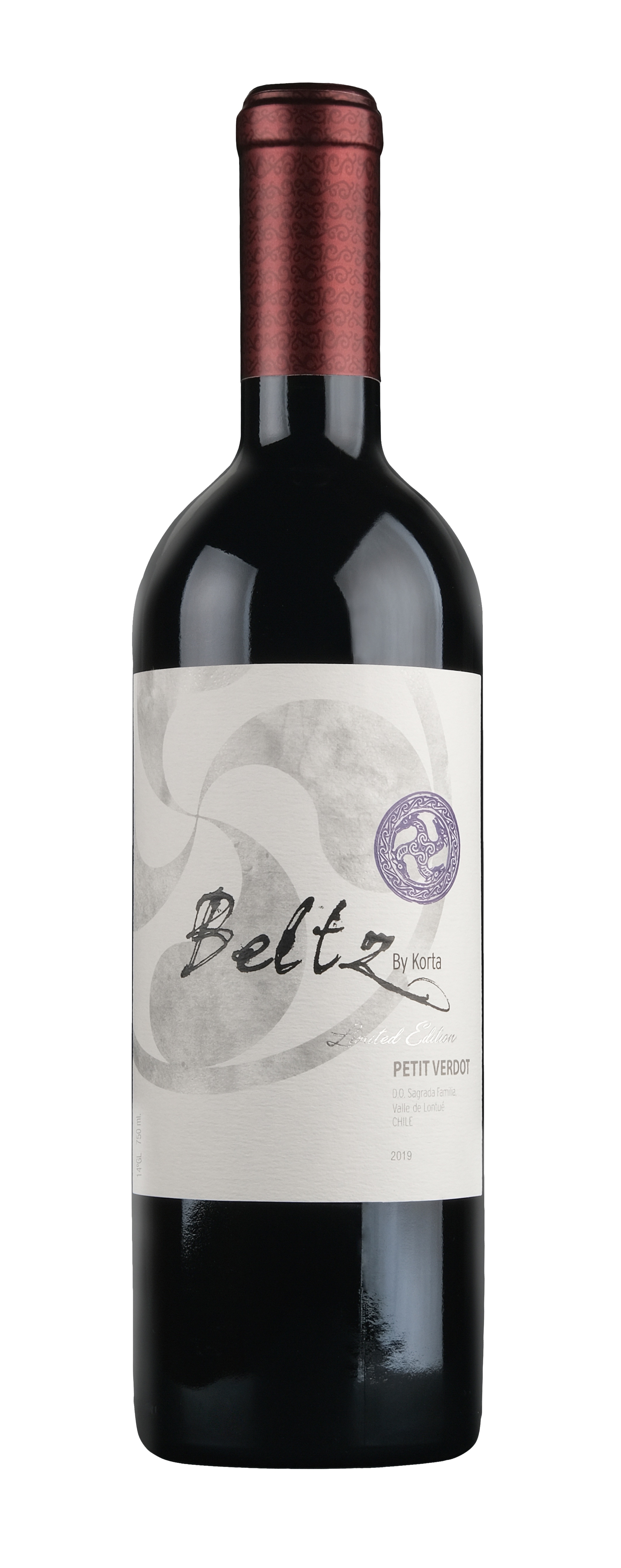 Korta - Vino Alta Gama Petit Verdot, 750 Cc, 14%