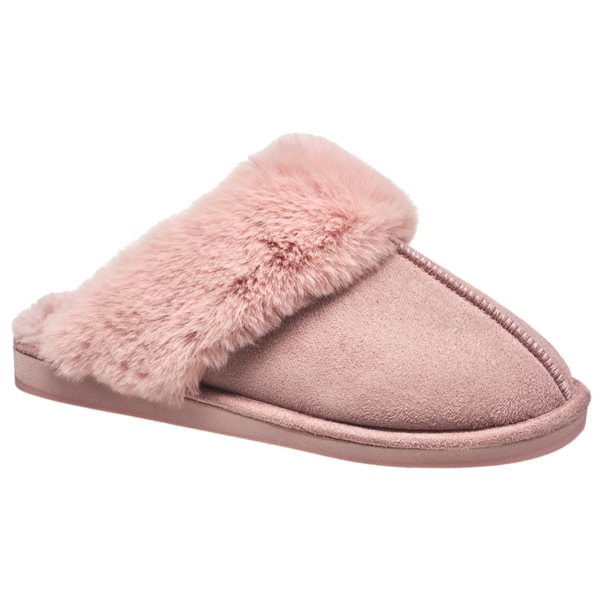 Nine West - Zapatillas Scuff Para Mujer Extra Suaves Color Rosa Tallas 9 10