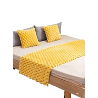 Todo Para El Hogar - Set De Piecera Mas 2 Funda Estilo Perla Elegante