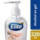 thumbnail image 1 of 2 Botellas Alcohol Gel Elite Hipoalergénico 320 Ml 1 Un, 1 of 1