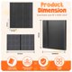 thumbnail image 2 of Portacartas PUPTILY de 360 cartas, negro, 2 of 7
