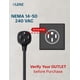 thumbnail image 2 of Adaptador Nema 14 50 240 V 32 A 40 Cm Para Gen 2 3, 2 of 7