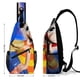 thumbnail image 2 of Bely y Beto Riñonera Bandolera con Estampado Integral para Hombres y Mujeres, Bolso Cruzado Gráfico de Tendencia, Mochila de Hombro Streetwear para Ciclismo y Deportes, Riñonera Versátil Casual, 2 of 6