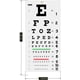 thumbnail image 2 of Eye Chart PECULA Snellen Wall, 22 x 11 cm, prueba de visión 20/20, 2 of 7