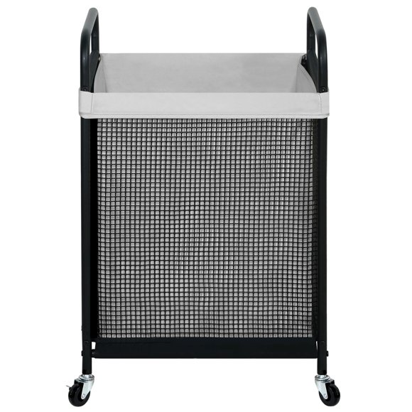 Carrito clasificador rodante Laundry Hamper STO STO 90L, gris