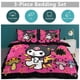 thumbnail image 5 of Kuromi Print Bedding Set Pattern Duvet Cove Set 3 Pieces 1 Quilt Cover And 2 Pillowcases for Women Men Teens, 5 of 5