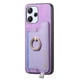 thumbnail image 2 of Funda Magnética Para Xiaomi Redmi 12 Con Billetera Y Anillo Protector Resistente Morado, 2 of 5
