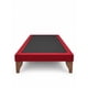 thumbnail image 4 of Base de Cama de 1 Plazas + Colchon Mery Desing 1 Pilow - Rojo, 4 of 7