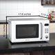 thumbnail image 4 of Horno Microondas Emerson MWR7020W 700W 0.7 pies cúbicos Retro Blanco, 4 of 7