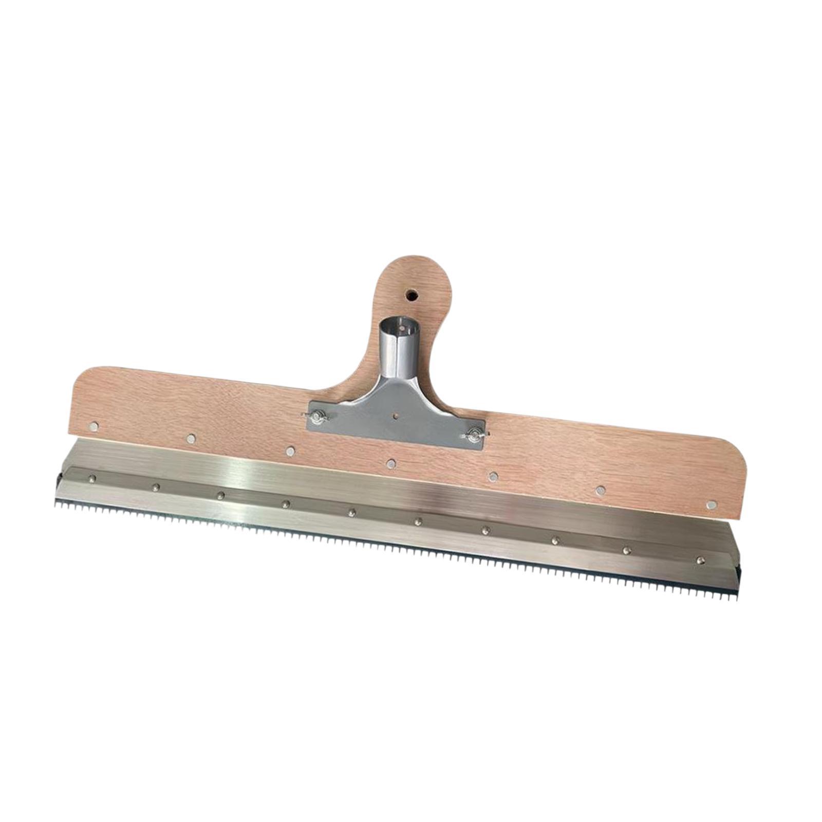 Magideal - Herramienta De Nivelación Automática, Raspadores De Herramientas Manuales De Construcción Con Mango De Madera, Herramientas De Suelo Epoxi Para Decora