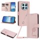 thumbnail image 1 of Funda Cartera Trébol para Xiaomi Redmi Note 15 4G/5G con Ranuras Tarjetas y Carga Inalámbrica Rosa, 1 of 6