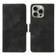 thumbnail image 2 of Carcasa FOXDOCK iPhone 15 Pro de cuero PU, diseño acolchado clásico, protección contra caídas y rayones, 2 of 5