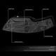 thumbnail image 2 of Faros DNA MOTORING HL-OH-FM99-SM-CL1 con Lente Ahumada, 2 of 7