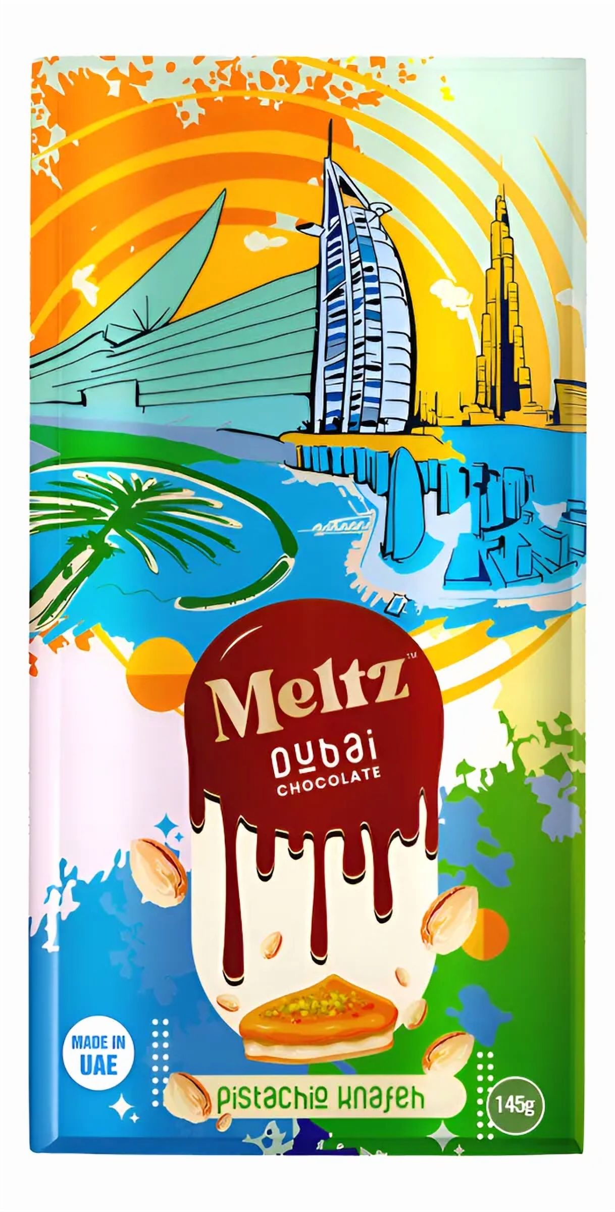 Meltz Dubai Chocolate - Chocolate Dubai Meltz Premium Importado De Dubai / Viral