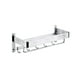 thumbnail image 1 of Toallero De Baño Con Toallero Y Ganchos Inoxidable Moderno Para Baño Argent, 1 of 3