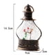 thumbnail image 3 of Bolas de nieve navideñas con forma de farol, bola de nieve cilíndrica con purpurina, bolas de nieve navideñas de bronce, linterna con decoración de muñeco de nieve y árbol de Navidad., 3 of 5