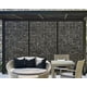 thumbnail image 1 of Enrejado Treillage Pvc 1,2x2,4 Mts Cuadrado 4,5cms Negro Dvp, 1 of 3