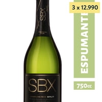 Espumante Sbx Brut 12° Botella 750 Cc Subercaseaux