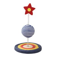 Ioensy - Rascador De Sisal Para Gatos, Con Forma Única Y Bonito Protector Para Muebles.