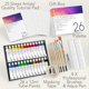 thumbnail image 2 of Kit de acuarela CHROMATEK 62 piezas con pinceles y bloc, 2 of 7