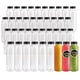 thumbnail image 1 of Botellas de jugo de plástico Kaderron de 350 ml con tapas, 40 unidades, transparentes, 1 of 6