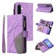 thumbnail image 1 of YEYKX para Samsung Galaxy A17/A26 5G 6.7" Funda Tipo Cartera para Teléfono con Bolsillo con Cierre de Zíper de 9 Tarjeteros, Cierre Magnético Funda Tipo Folio Premium de Cuero PU con Correa de, 1 of 9