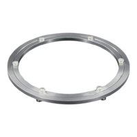 Magideal - Cojinete Giratorio Para Plato Giratorio, Rodamiento Giratorio Para Plato Giratorio, Artesanía De Aleación De Aluminio Para Bricolaje, Placa Giratoria, 18 Pulgadas