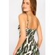 thumbnail image 1 of Vestido Largo Estampado Josefa Verde verde S, 1 of 5