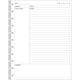 thumbnail image 1 of Papel de Notas Cornell Yaridar 21,6 cm × 27,9 cm – 50 hojas, 1 of 7