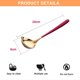 thumbnail image 2 of Cucharas de fideos profundas de acero inoxidable, cubiertos Cucharas grandes para sopa, Cuchara grande para servir, utensilios de cocina, 2 of 6
