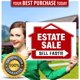 thumbnail image 2 of Carteles de venta de casa SignHero Pack de 10, 61 × 46 cm, doble cara, 2 of 8