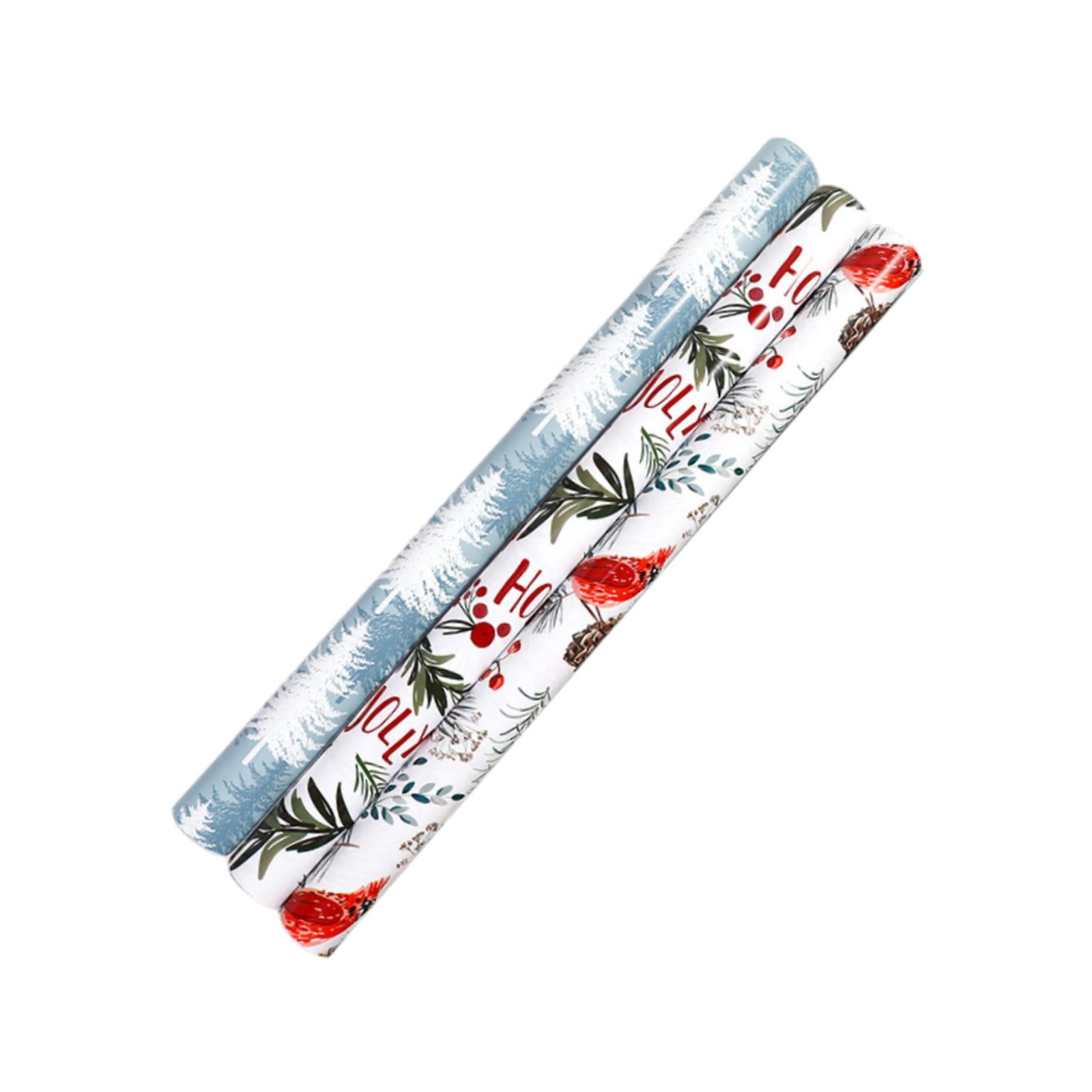 Bothyi - Papel De Regalo Navideño Fácil De Usar Embalaje Resistente Para Regalos Navideños Estilo B