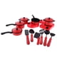 thumbnail image 1 of 13 Piezas / Set De Plástico De Simulación De Cocina Juego De Utensilios De Cocina Niños Juguetes Rojo, 1 of 3