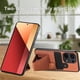 thumbnail image 4 of Funda Resistente para Xiaomi Redmi Note 13 Pro 4G con Tarjetero y Soporte, Diseño Magnético Marrón, 4 of 5