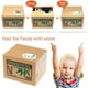 thumbnail image 3 of Latas de depósito, latas de depósito para niños, bancos de monedas para ahorrar dinero, regalos creativos, selección de materiales de alta calidad, cultivo de hábitos de depósito, 3 of 4