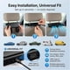 thumbnail image 5 of Ventilador asiento coche trasero USB recargable enfriamiento cuello 3 velocidades niños adultos, 5 of 8