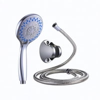Citotools - Kit De Ducha Teléfono Manguera Soporte Cromado Acero Inox