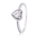 thumbnail image 2 of Anillo Pandora Elevated Heart Plata Esterlina Talla 7, 2 of 2