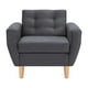 thumbnail image 1 of Sofa Bote 1c Felpa 05 Gris, 1 of 6