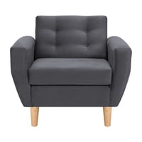 Bodevir - Sofa Bote 1C Felpa 05 Gris