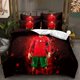 thumbnail image 1 of Football Star C- L-u-o M-a-s-s-e-y Printed Quilt Cover Pillowcase Three-Piece Set, 1 of 5