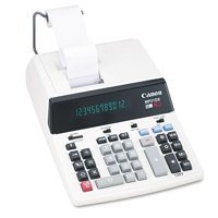 Calculadora De Impresión Canon Cnmmp21Dx De 12 Dígitos En Color Blanco