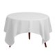 thumbnail image 2 of Mantel cuadrado Gee Di Moda 216 x 216 cm de poliéster blanco, 2 of 5