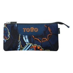Estuche Totto Con Diseño Multiuso Escolar Lápices Accesorios