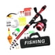 thumbnail image 4 of Ca?a De Pescar Para Ni?os, Accesorios De Pesca, Ca?a De Pescar Telescópica De Viaje Y Carrete Rojo, 4 of 5