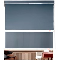 Cortina Roller Blackout Doble Visillo Cenefa Beiti 150X200